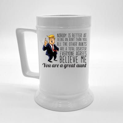 Your A Great Aunt Donald Trump Beer Stein