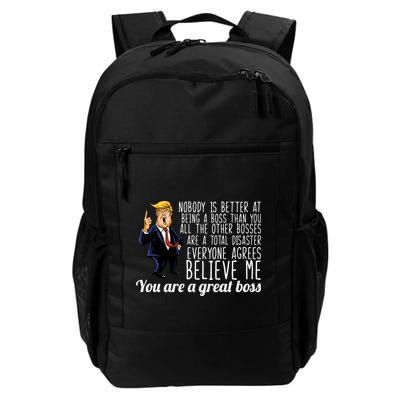 Your A Great Boss Donald Trump Backpack