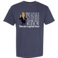 Your A Great Boss Donald Trump Garment-Dyed Heavyweight T-Shirt