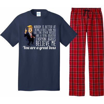 Your A Great Boss Donald Trump Pajama Set