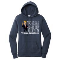 Your A Great Boss Donald Trump Women's Pullover Hoodie