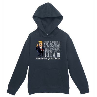 Your A Great Boss Donald Trump Urban Pullover Hoodie