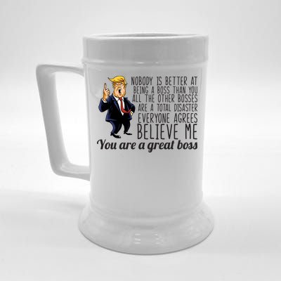 Your A Great Boss Donald Trump Beer Stein