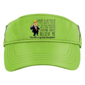 Your A Great Daughter Donald Trump Adult Drive Performance Visor