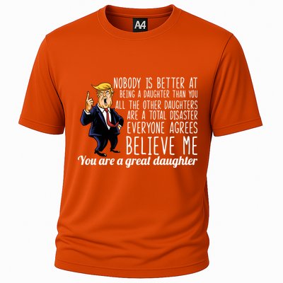 Your A Great Daughter Donald Trump Cooling Performance Crew T-Shirt