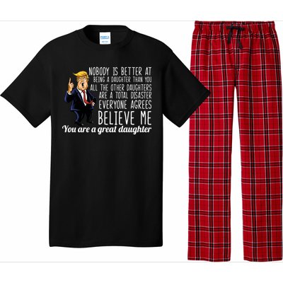 Your A Great Daughter Donald Trump Pajama Set