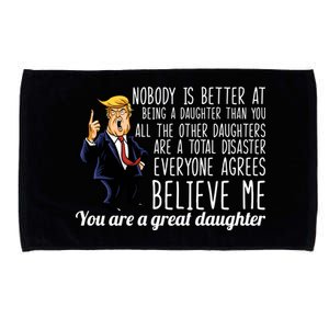 Your A Great Daughter Donald Trump Microfiber Hand Towel