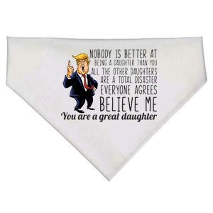 Your A Great Daughter Donald Trump USA-Made Doggie Bandana