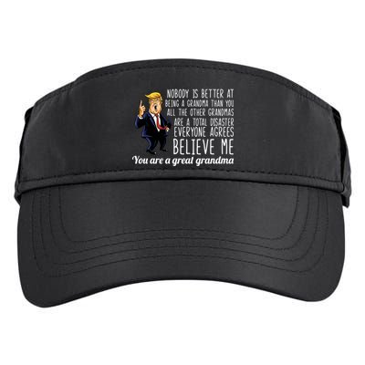 Your A Great Grandma Donald Trump Adult Drive Performance Visor