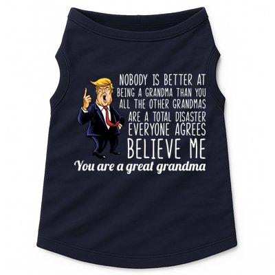 Your A Great Grandma Donald Trump Doggie Tank
