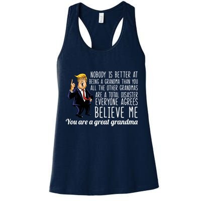 Your A Great Grandma Donald Trump Womens Tank Top