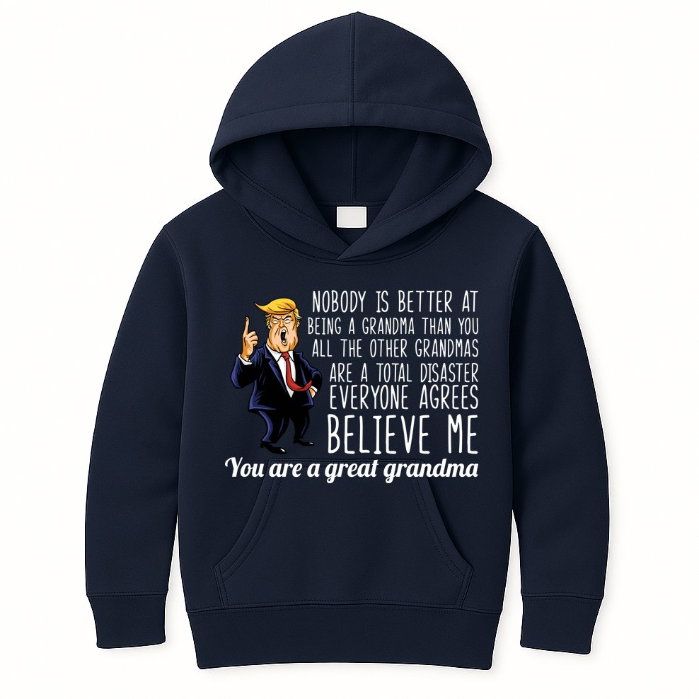 Your A Great Grandma Donald Trump Kids Hoodie