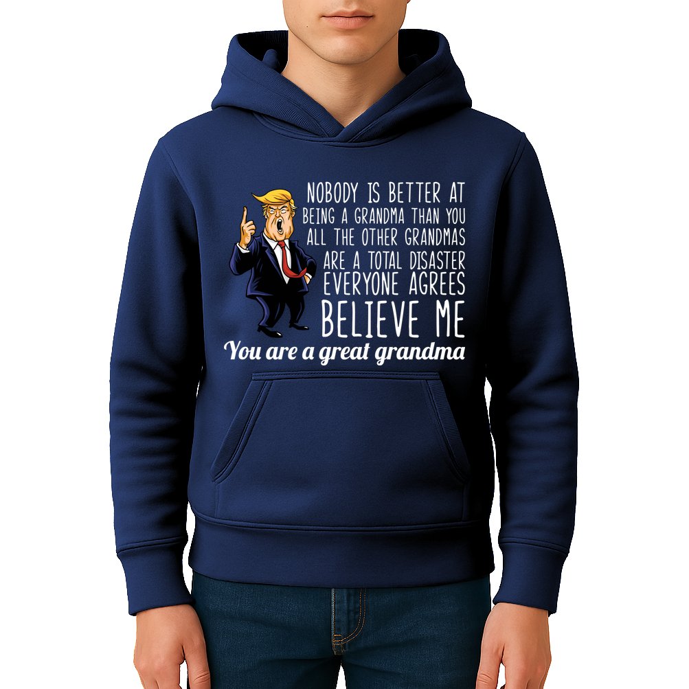 Your A Great Grandma Donald Trump Kids Hoodie