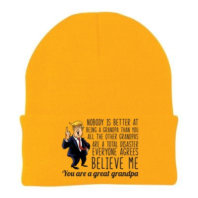 Your A Great Grandpa Donald Trump Knit Cap Winter Beanie