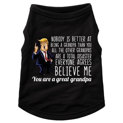 Your A Great Grandpa Donald Trump Doggie Tank