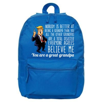 Your A Great Grandpa Donald Trump 16 in Basic Backpack