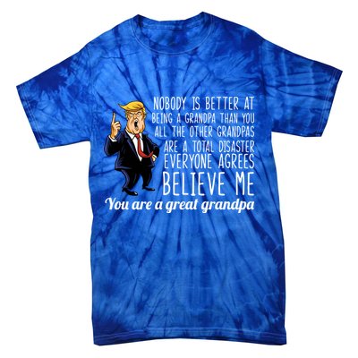 Your A Great Grandpa Donald Trump Tie-Dye T-Shirt