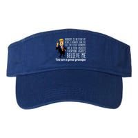 Your A Great Grandpa Donald Trump Valucap Bio-Washed Visor