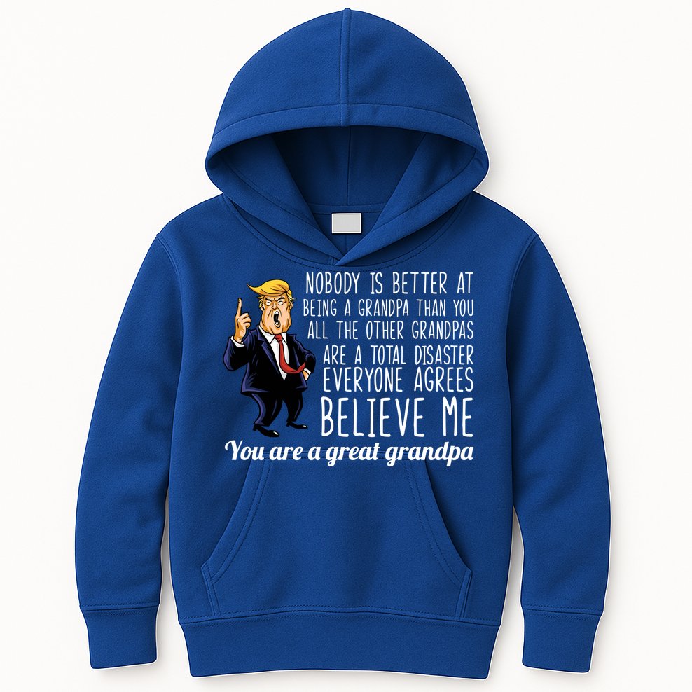 Your A Great Grandpa Donald Trump Kids Hoodie