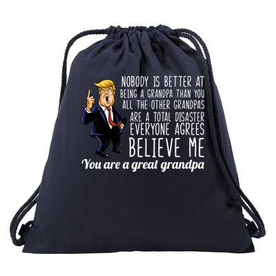 Your A Great Grandpa Donald Trump Drawstring Bag