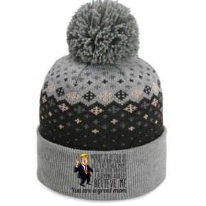 Your A Great Mom Donald Trump The Baniff Cuffed Pom Beanie