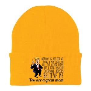 Your A Great Mom Donald Trump Knit Cap Winter Beanie