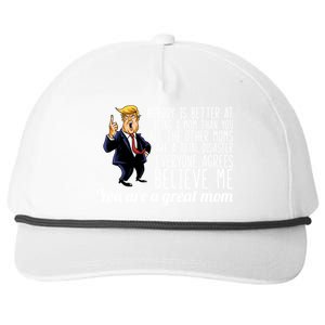 Your A Great Mom Donald Trump Snapback Five-Panel Rope Hat