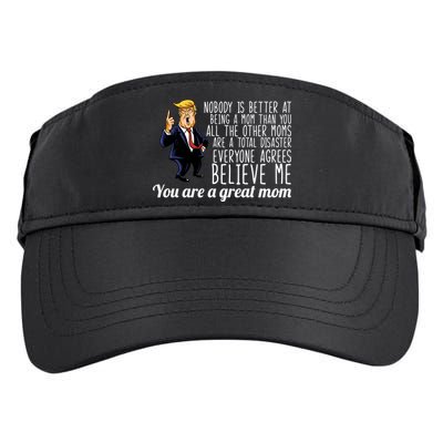 Your A Great Mom Donald Trump Adult Drive Performance Visor