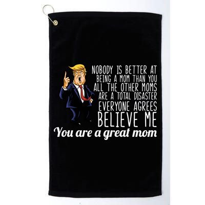 Your A Great Mom Donald Trump Golf Towel