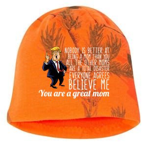 Your A Great Mom Donald Trump Kati - Camo Knit Beanie