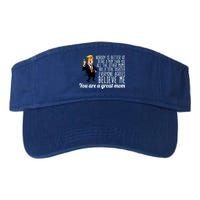 Your A Great Mom Donald Trump Valucap Bio-Washed Visor