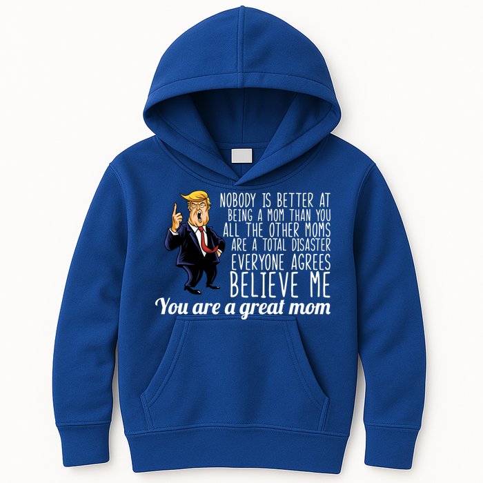 Your A Great Mom Donald Trump Kids Hoodie