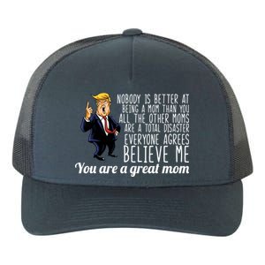 Your A Great Mom Donald Trump Yupoong Adult 5-Panel Trucker Hat