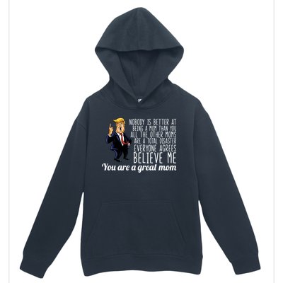 Your A Great Mom Donald Trump Urban Pullover Hoodie