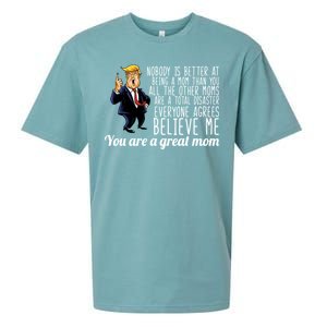 Your A Great Mom Donald Trump Sueded Cloud Jersey T-Shirt