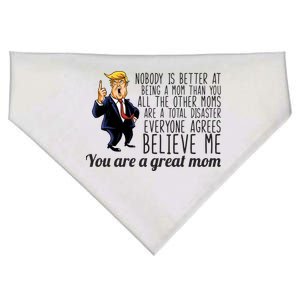 Your A Great Mom Donald Trump USA-Made Doggie Bandana