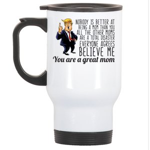 Your A Great Mom Donald Trump Stainless Steel Travel Mug