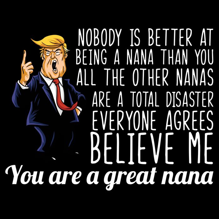 Your A Great Nana Donald Trump Flatbill Hat