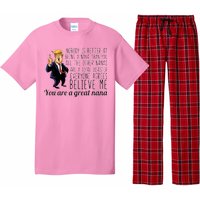 Your A Great Nana Donald Trump Pajama Set