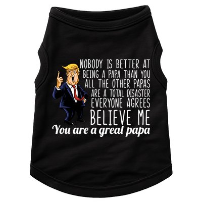 Your A Great Papa Donald Trump Doggie Tank