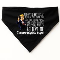 Your A Great Papa Donald Trump USA-Made Doggie Bandana