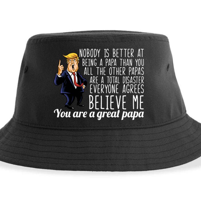 Your A Great Papa Donald Trump Sustainable Bucket Hat