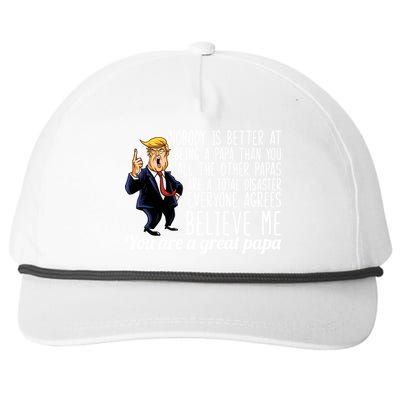 Your A Great Papa Donald Trump Snapback Five-Panel Rope Hat