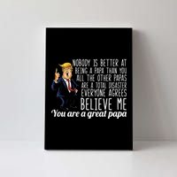 Your A Great Papa Donald Trump Canvas