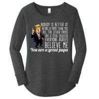 Your A Great Papa Donald Trump Women's Perfect Tri Tunic Long Sleeve Shirt