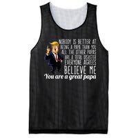 Your A Great Papa Donald Trump Mesh Reversible Basketball Jersey Tank