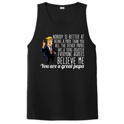 Your A Great Papa Donald Trump PosiCharge Competitor Tank