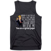 Your A Great Papa Donald Trump Tank Top