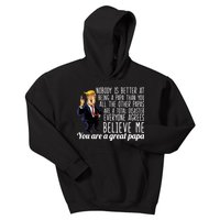 Your A Great Papa Donald Trump Kids Hoodie