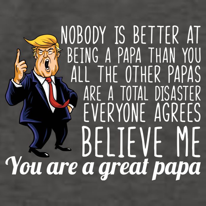 Your A Great Papa Donald Trump Vector Backpack